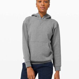 Lululemon All Yours Hoodie *Fleece W3DVBS (Heathered Core Medium Grey) - Size 4